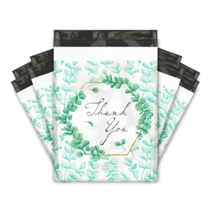 10x13 Eucalyptus Designer Poly Mailers Shipping Envelopes Premium Printed Bags