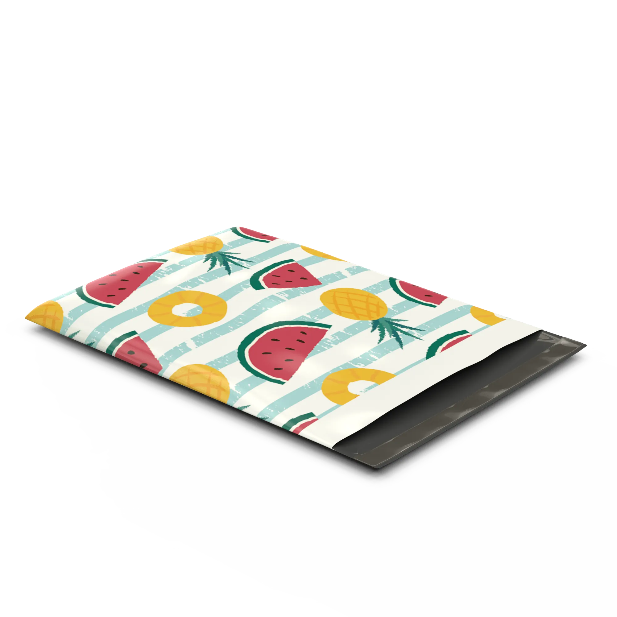 10x13 Pineapple & Watermelon Designer Poly Mailers Shipping Envelopes Premium Printed Bags