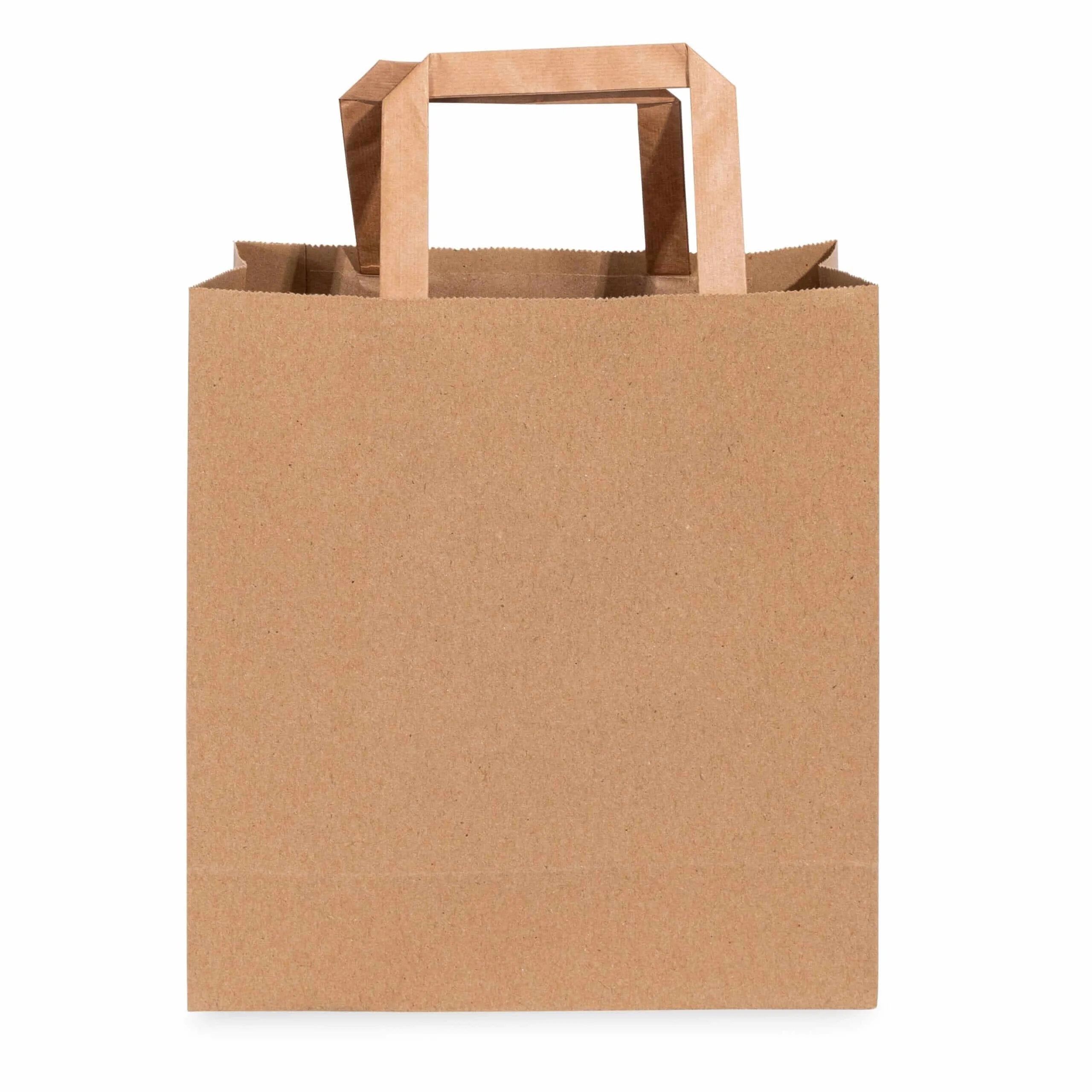 9x4x10 Small Flat Handle Paper Bags