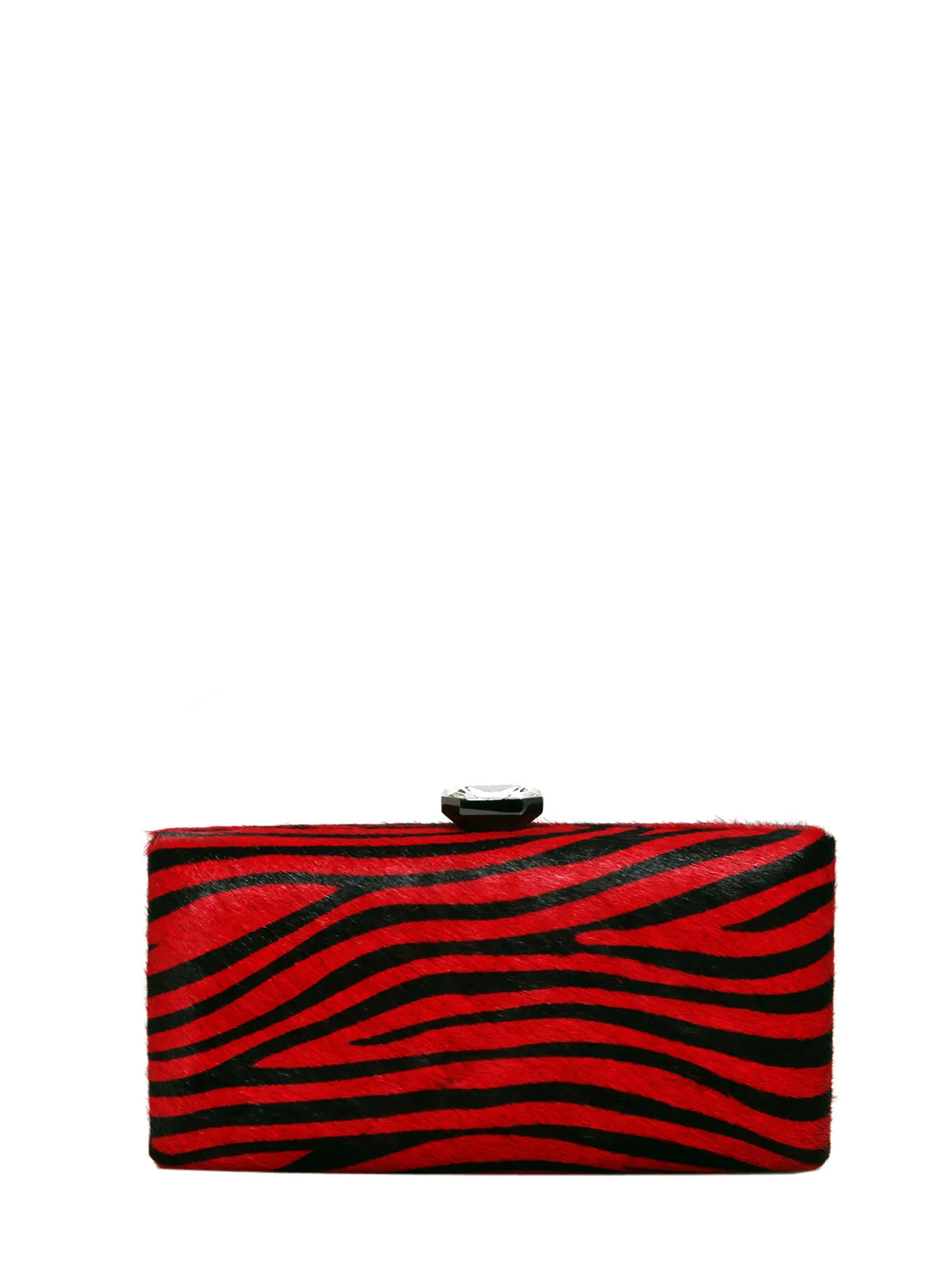 Black And Red Maryanne Clutch