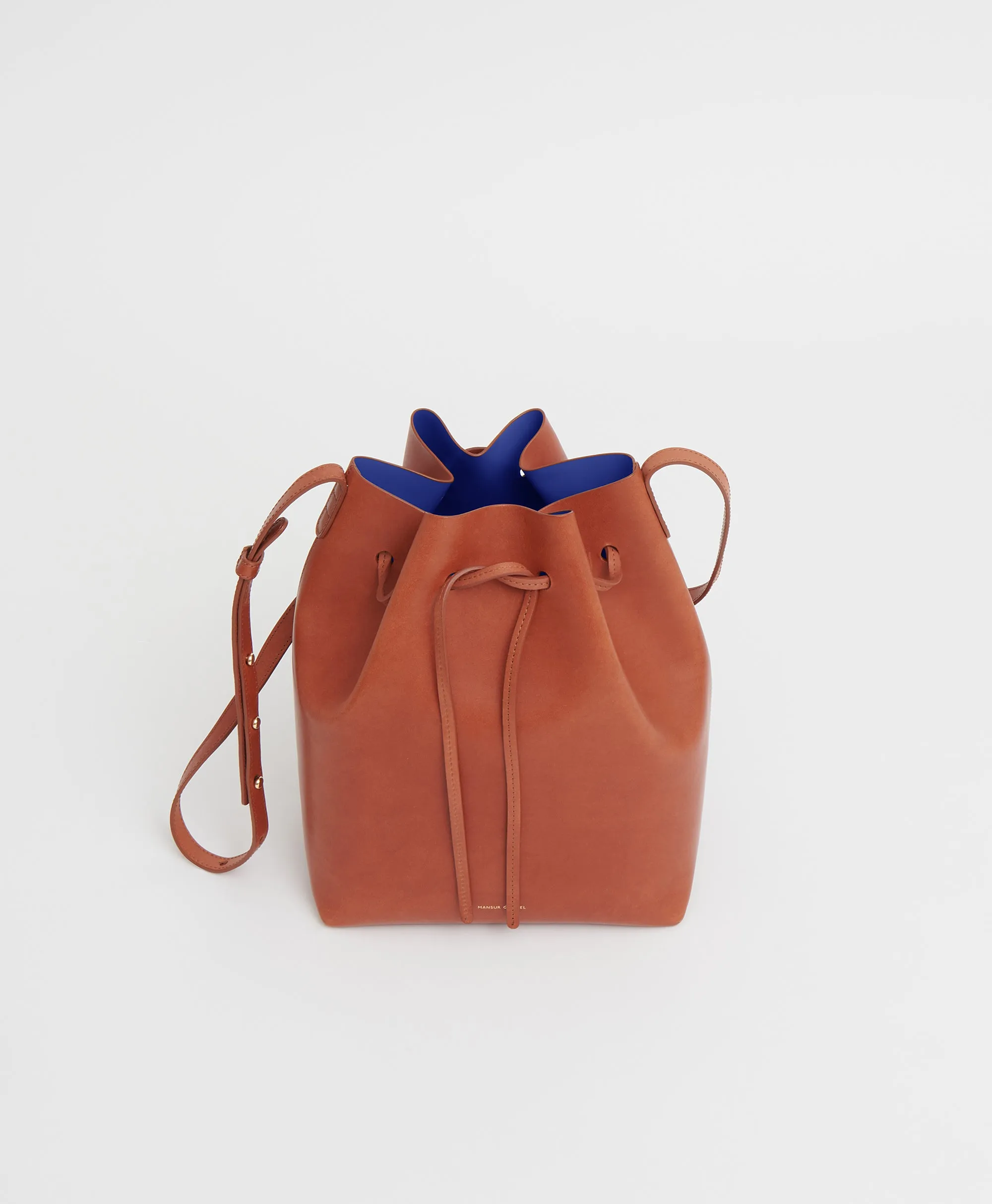 Bucket Bag - Brandy/Royal