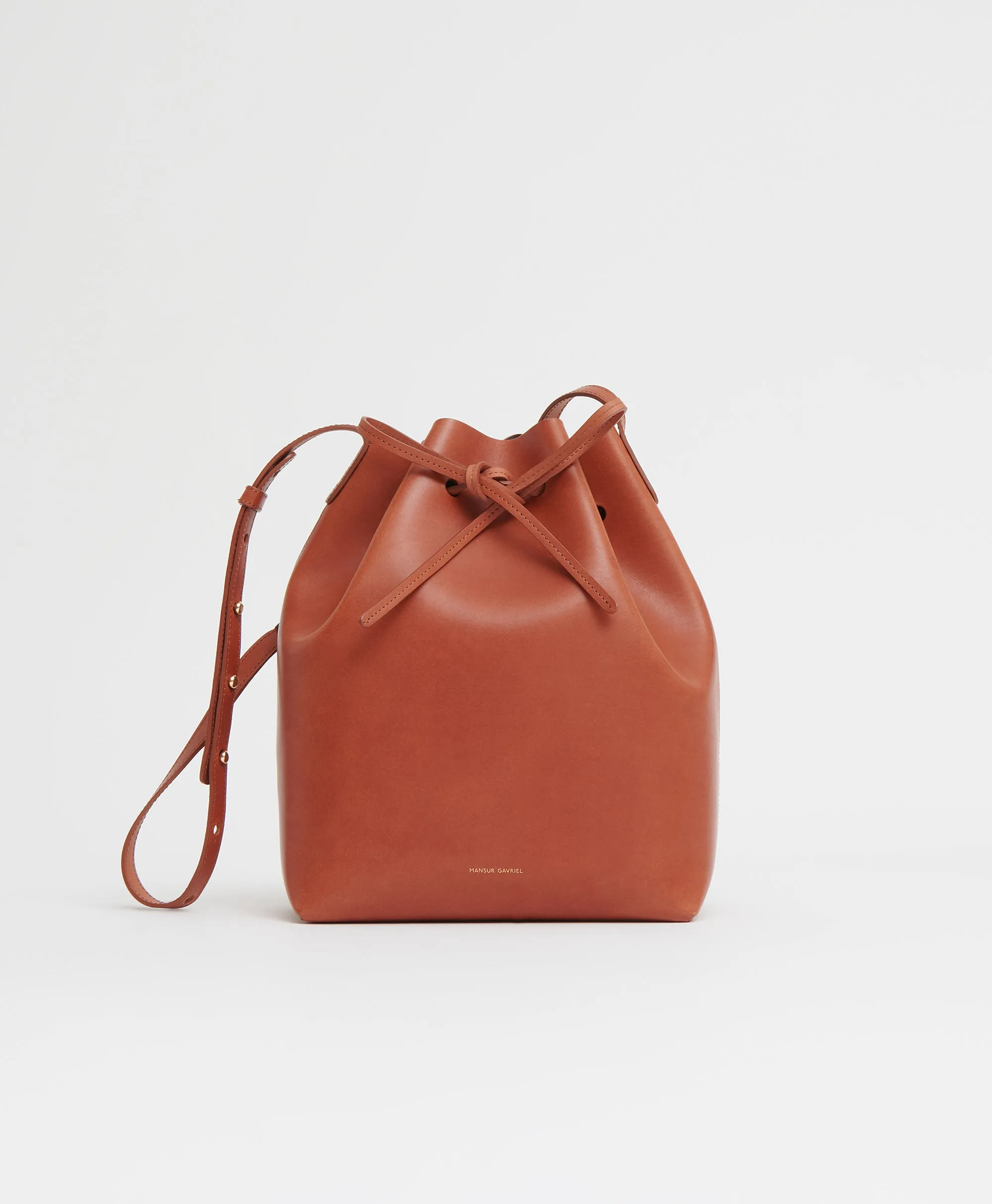 Bucket Bag - Brandy/Royal