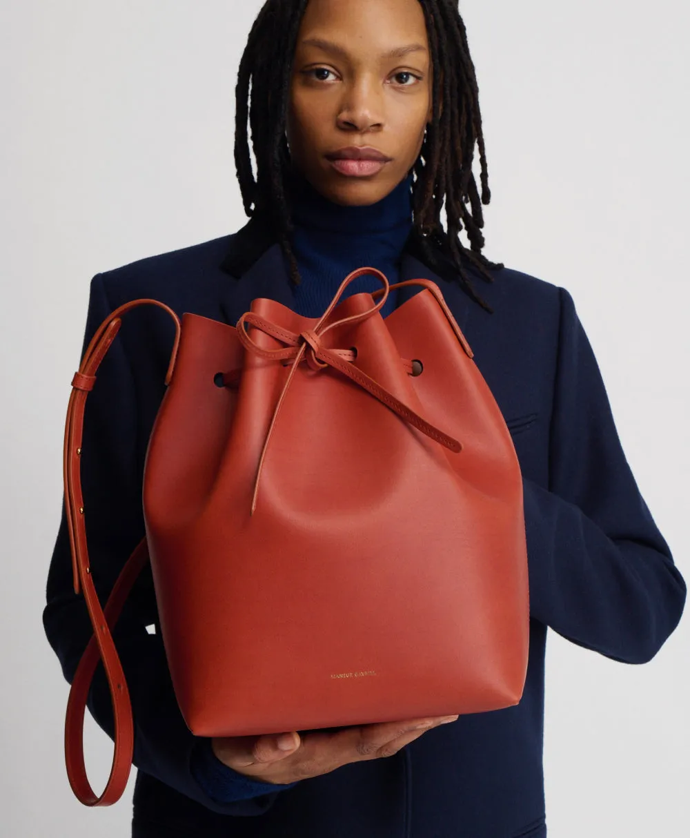 Bucket Bag - Brandy/Royal