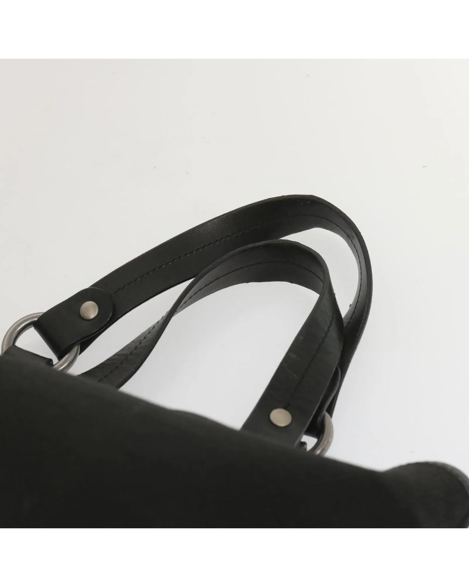 Canvas Black Hand Bag by BALLY