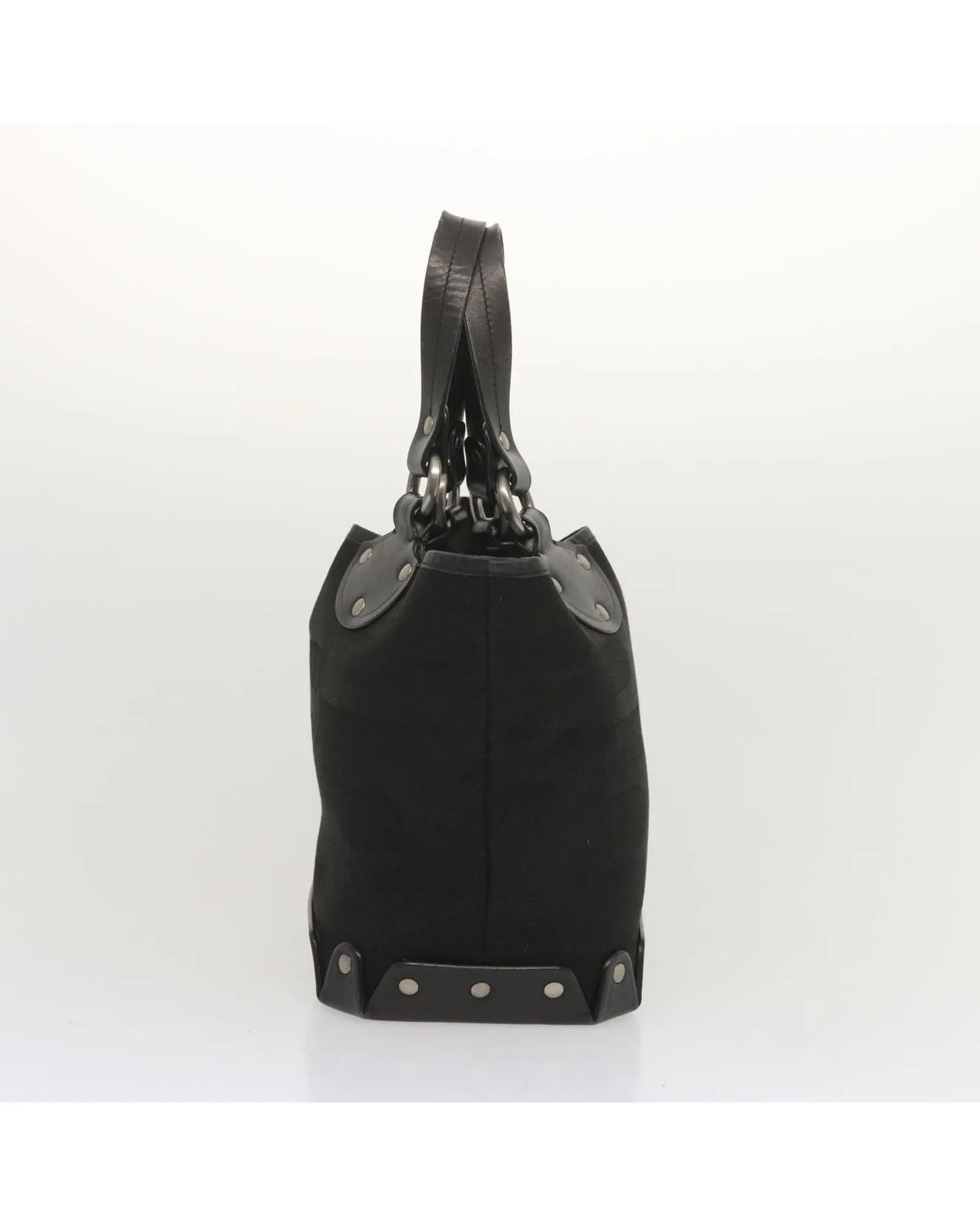 Canvas Black Hand Bag by BALLY