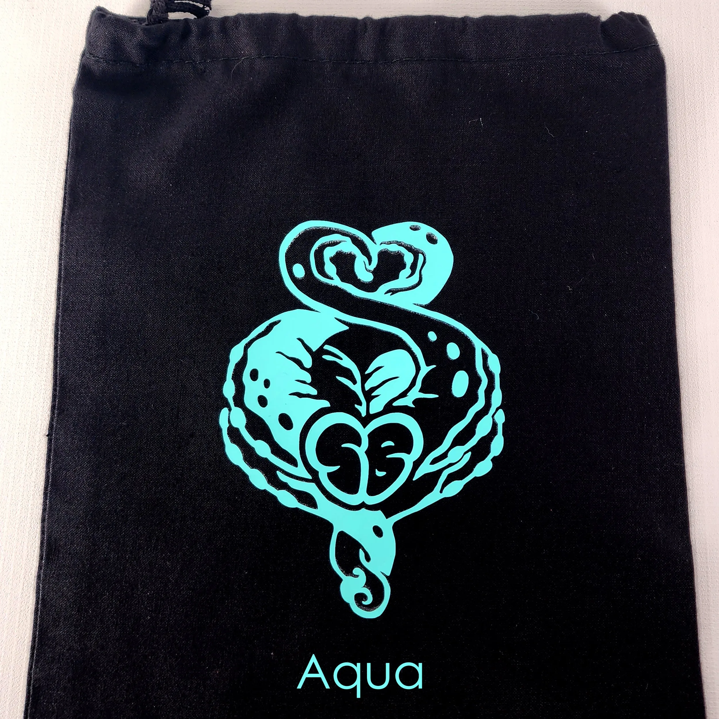 Cotton Toy Bags - Tendril Logo