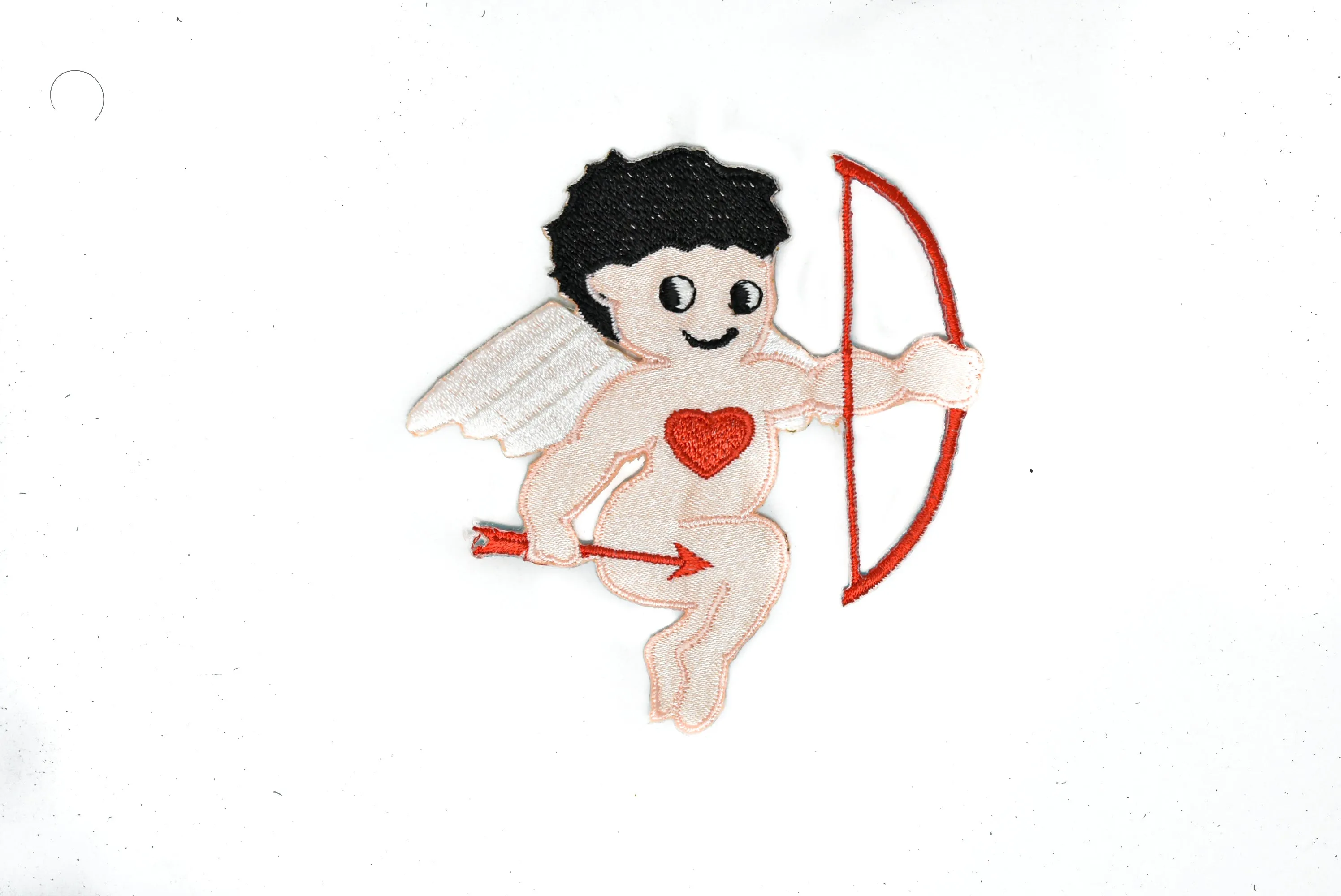 Cupid Iron-on Patch Applique | Valentines Day Cupid Patch