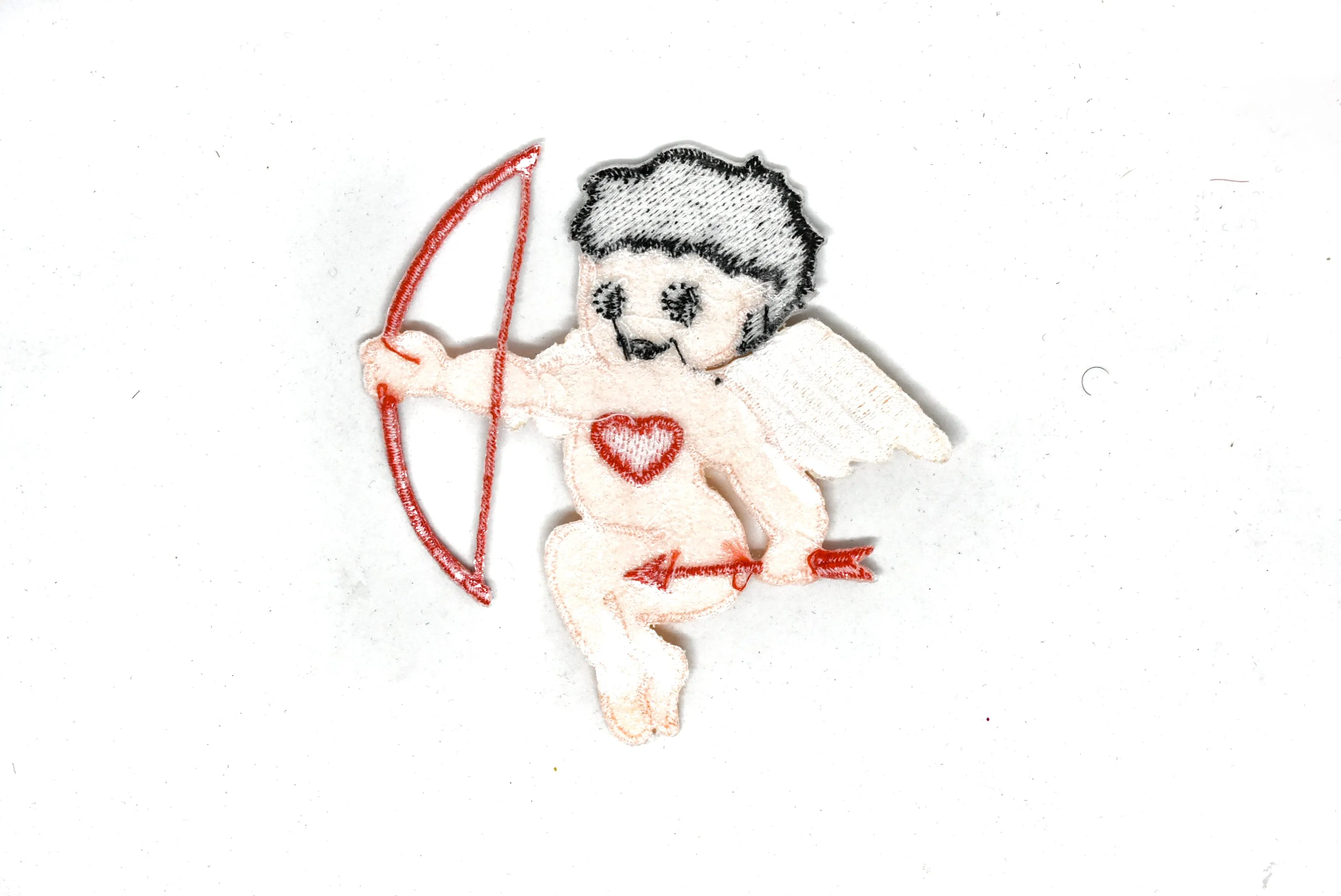 Cupid Iron-on Patch Applique | Valentines Day Cupid Patch