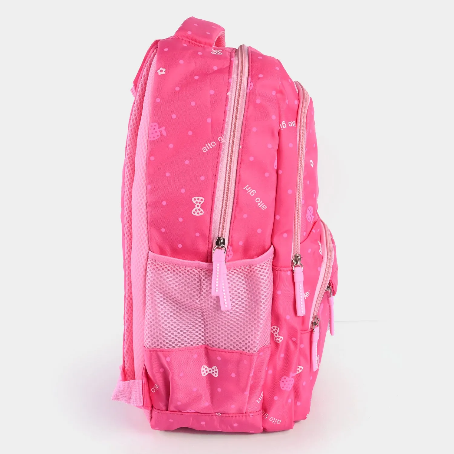 Cute Design School Bag With Pouch For Kids