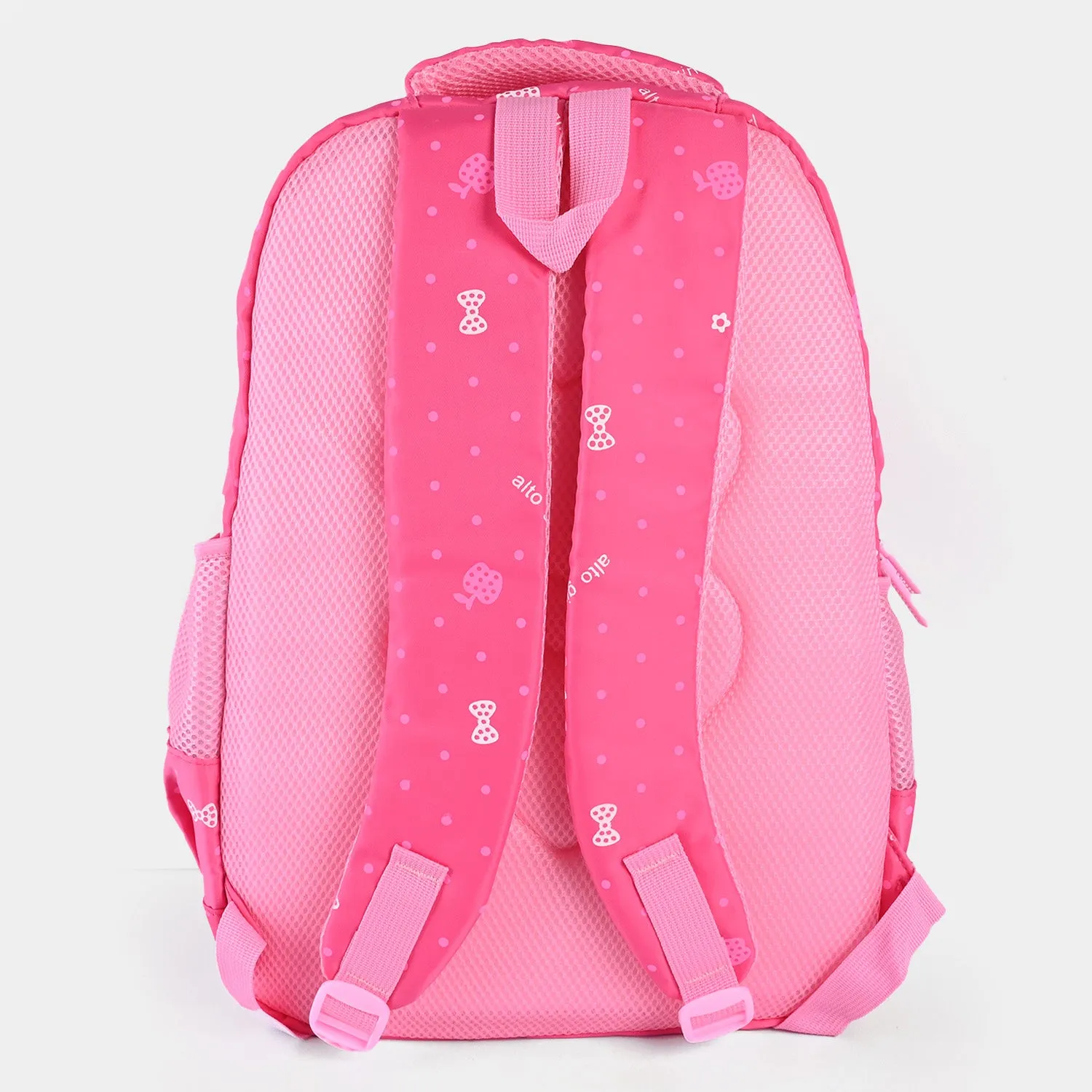 Cute Design School Bag With Pouch For Kids