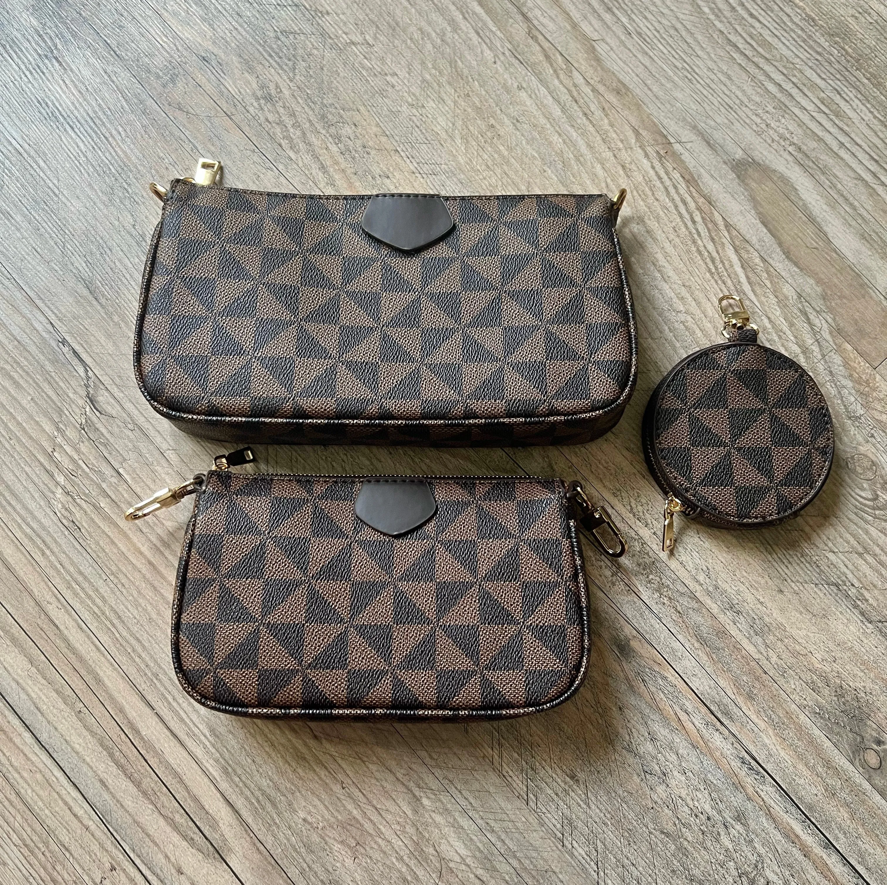 Deluxe 3 Piece Crossbody Set