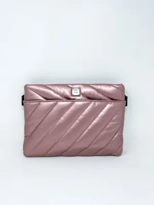 Diagonal Bum Bag 2.0 in Pearl Blush