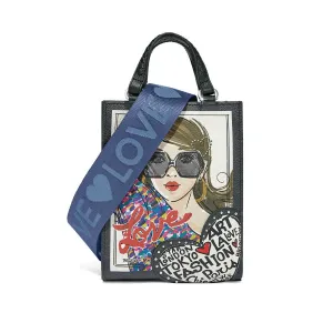 Fashionista Cover Girl Mini Tote