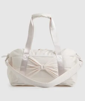 Gymshark Studio Holdall - Coconut White