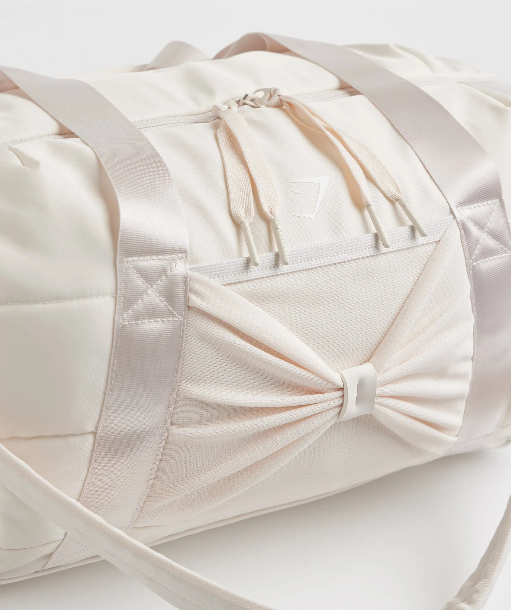 Gymshark Studio Holdall - Coconut White