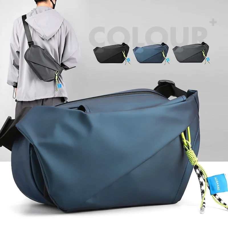 Hong Kong Style Trendy Brand Japanese Leisure Ins Couple Chest Bag