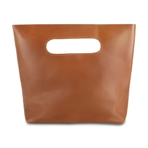 Leather Handbag | Honey