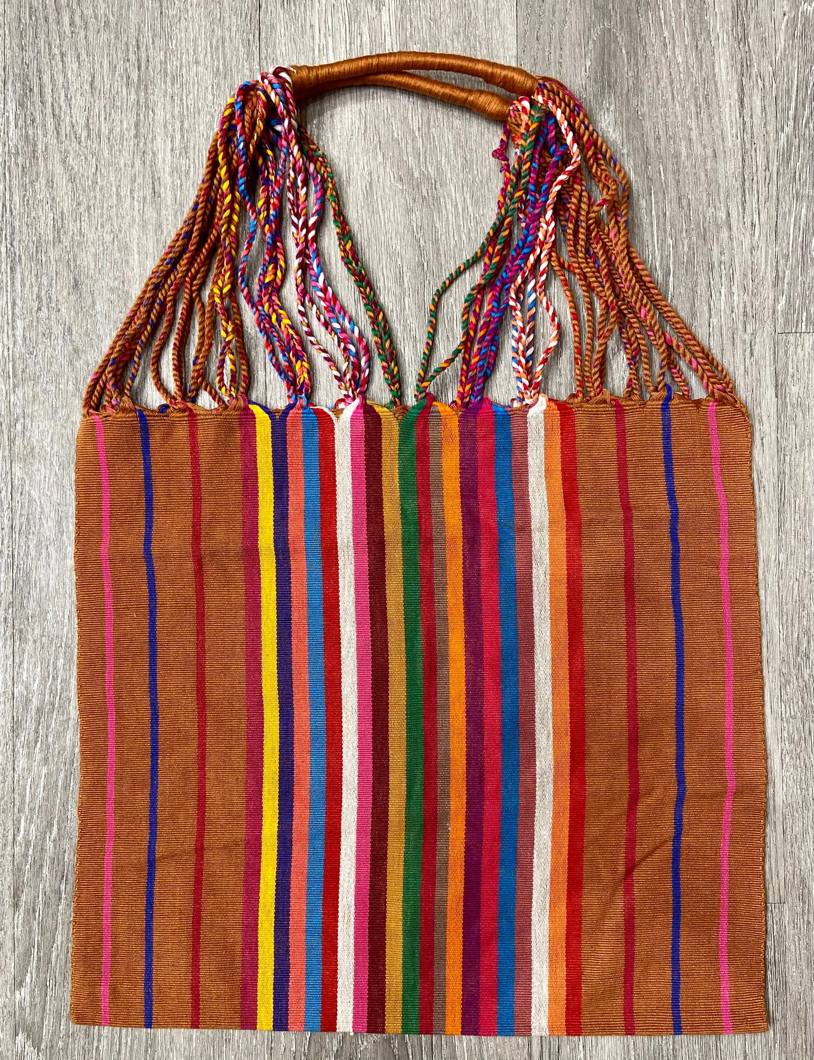 Loom-Woven Cotton Tote -- Chiapas, Mx.