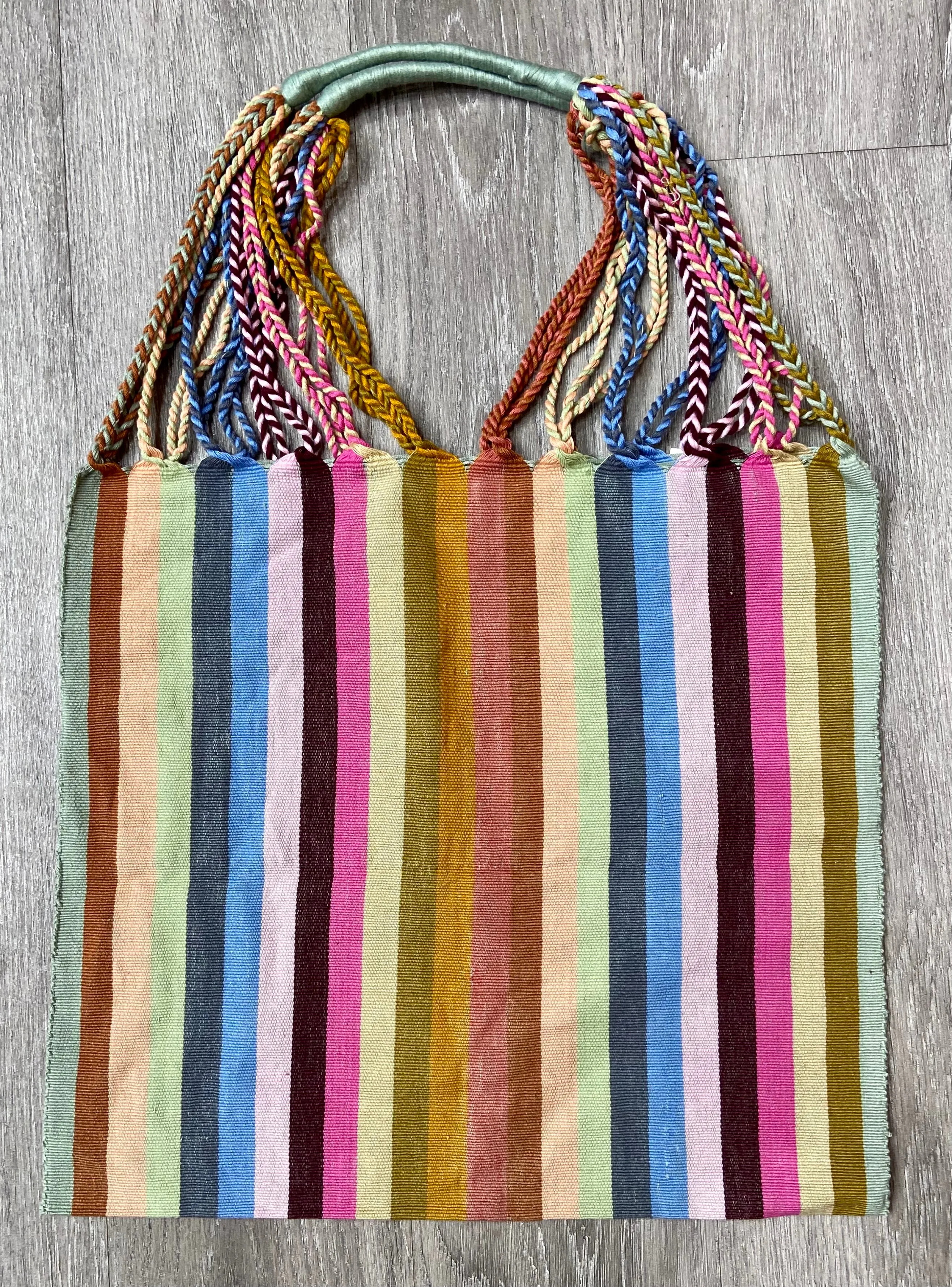 Loom-Woven Cotton Tote -- Chiapas, Mx.