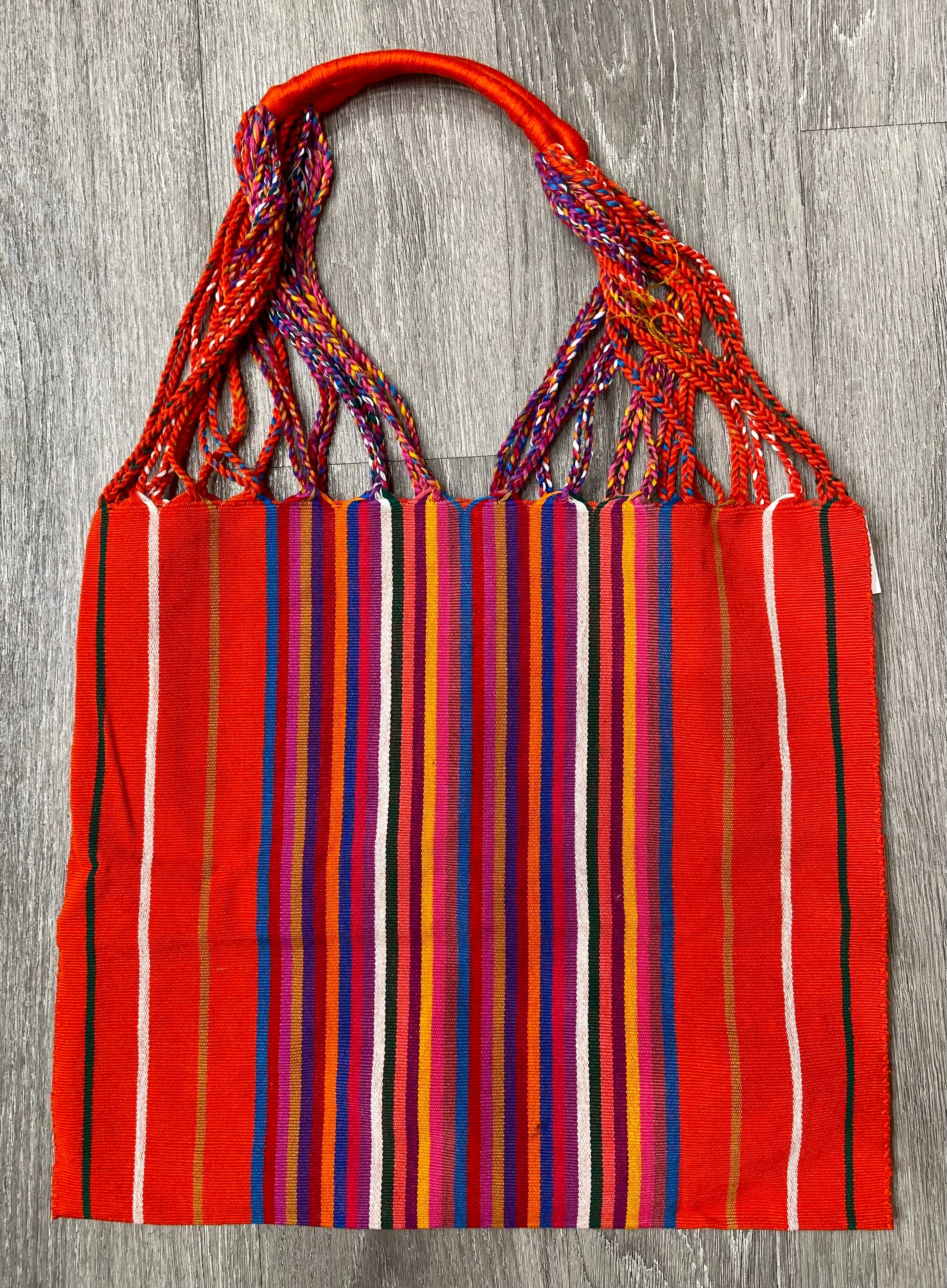 Loom-Woven Cotton Tote -- Chiapas, Mx.