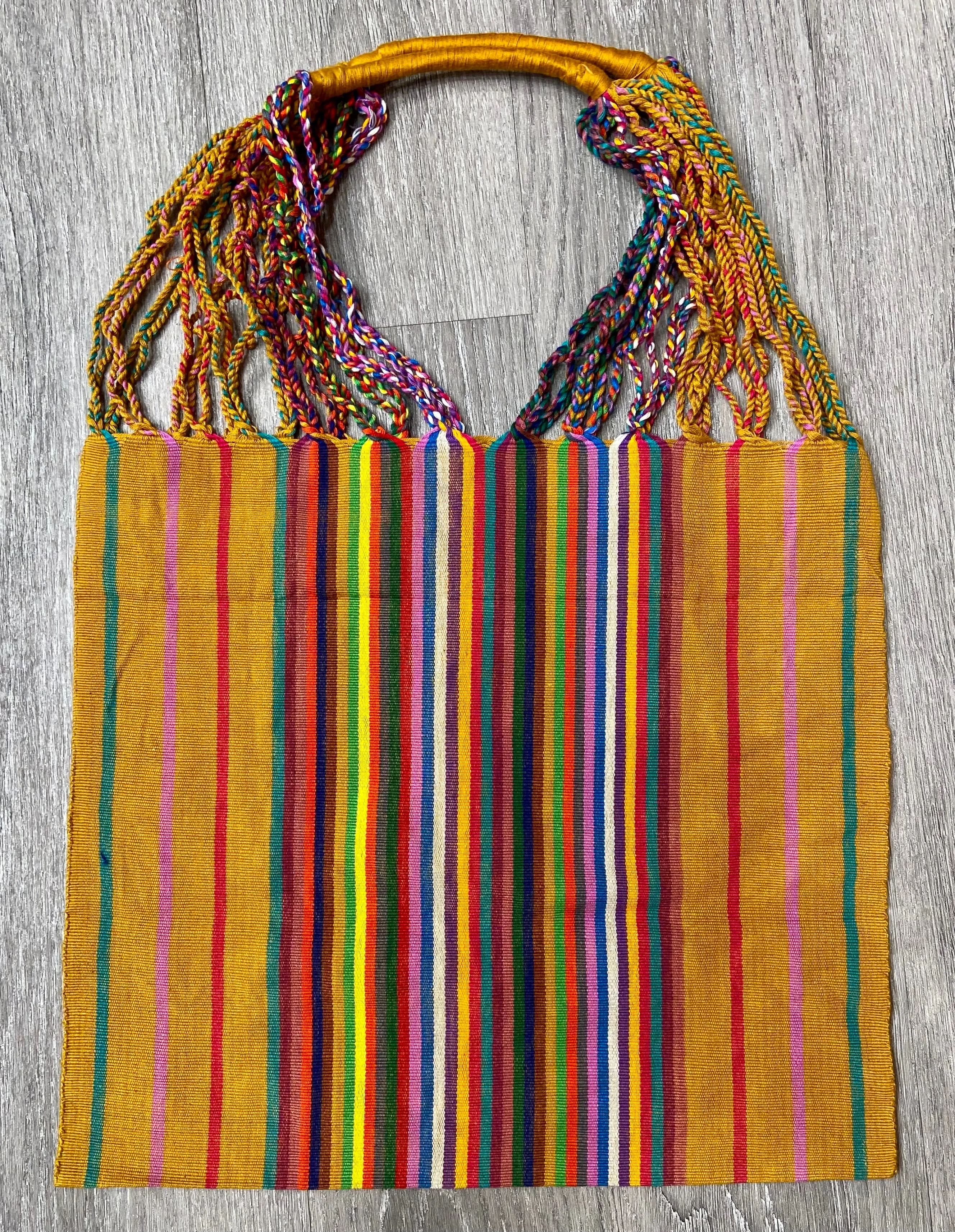 Loom-Woven Cotton Tote -- Chiapas, Mx.