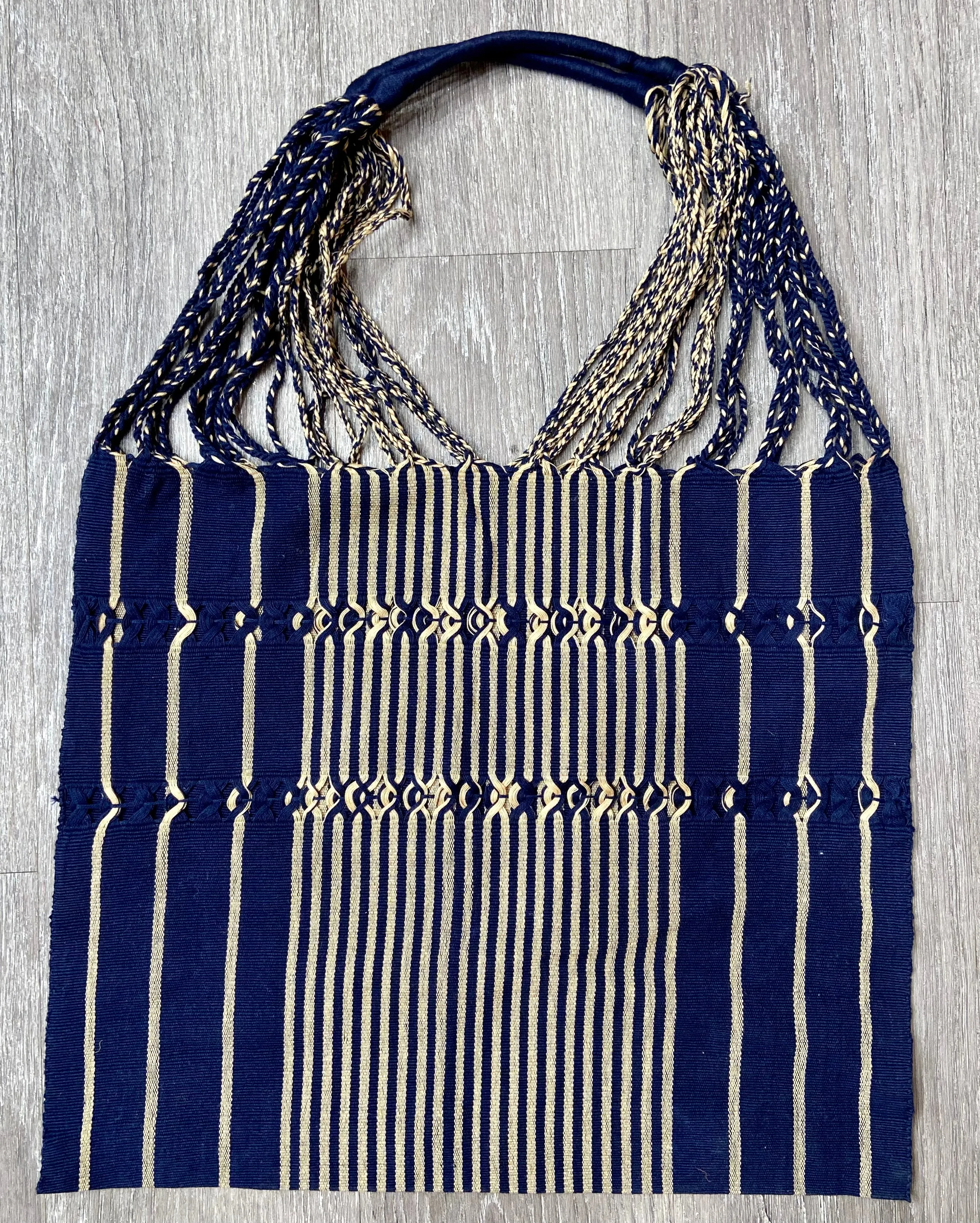 Loom-Woven Cotton Tote -- Chiapas, Mx.