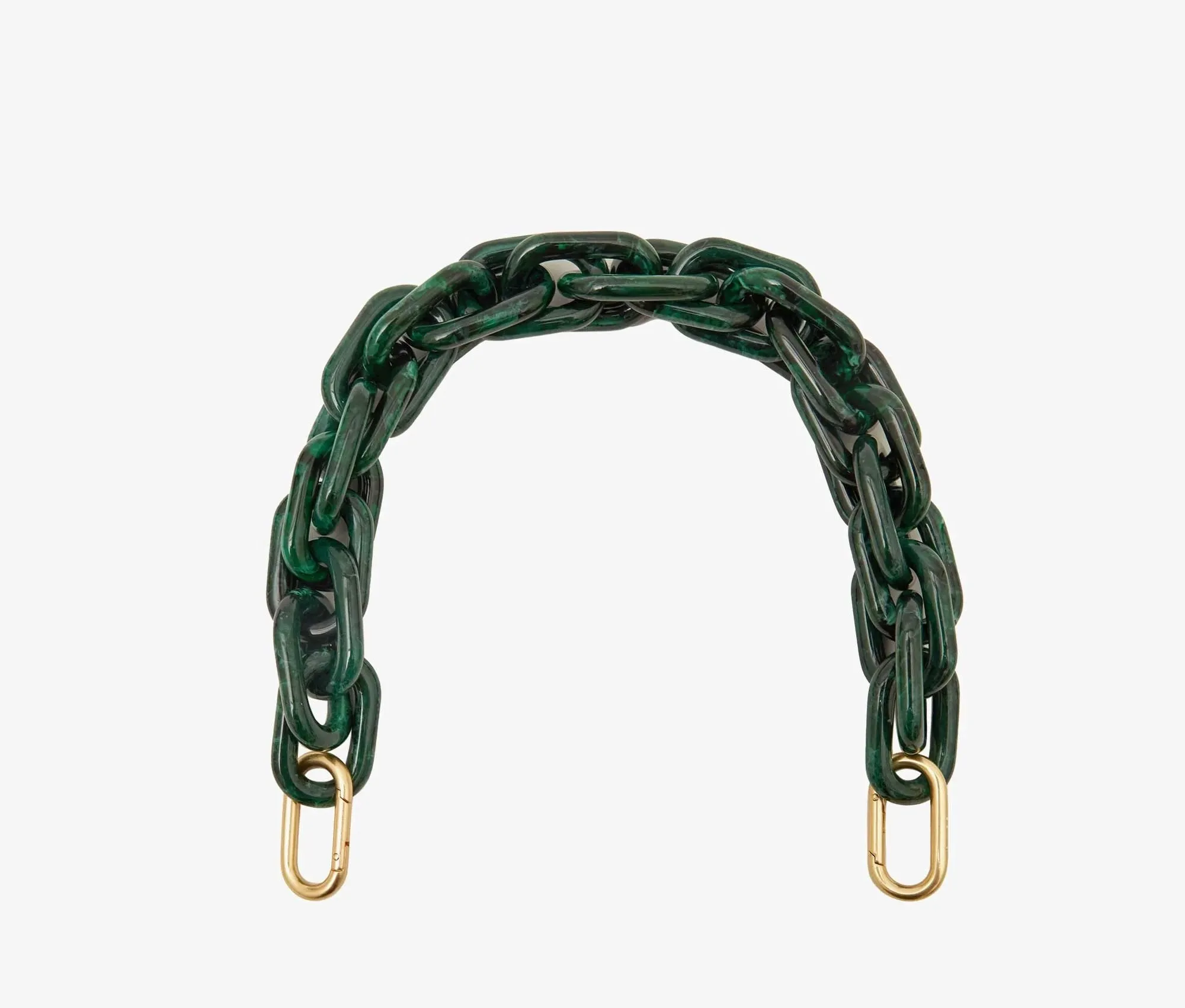 Malachite Resin Link Shortie Strap