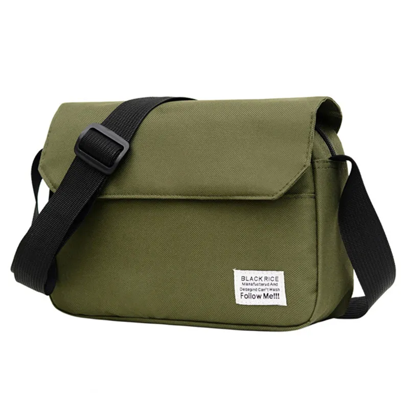 Male Trendy Simple Crossbody Single Shoulder Handbags