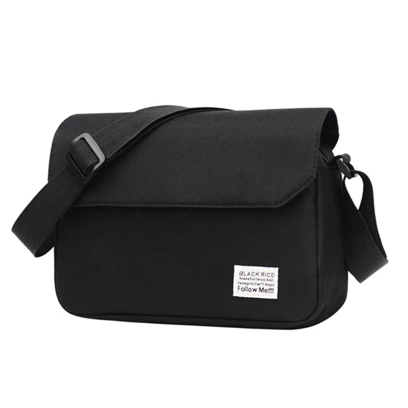 Male Trendy Simple Crossbody Single Shoulder Handbags