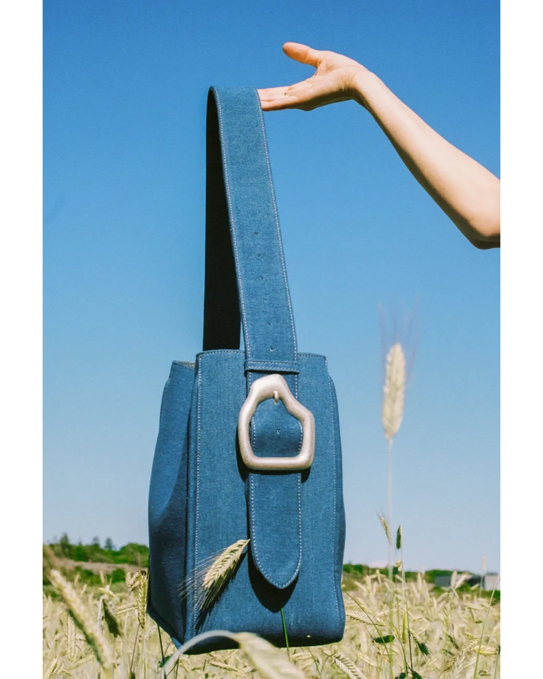 MASAGO Blue Jeans Tote bag