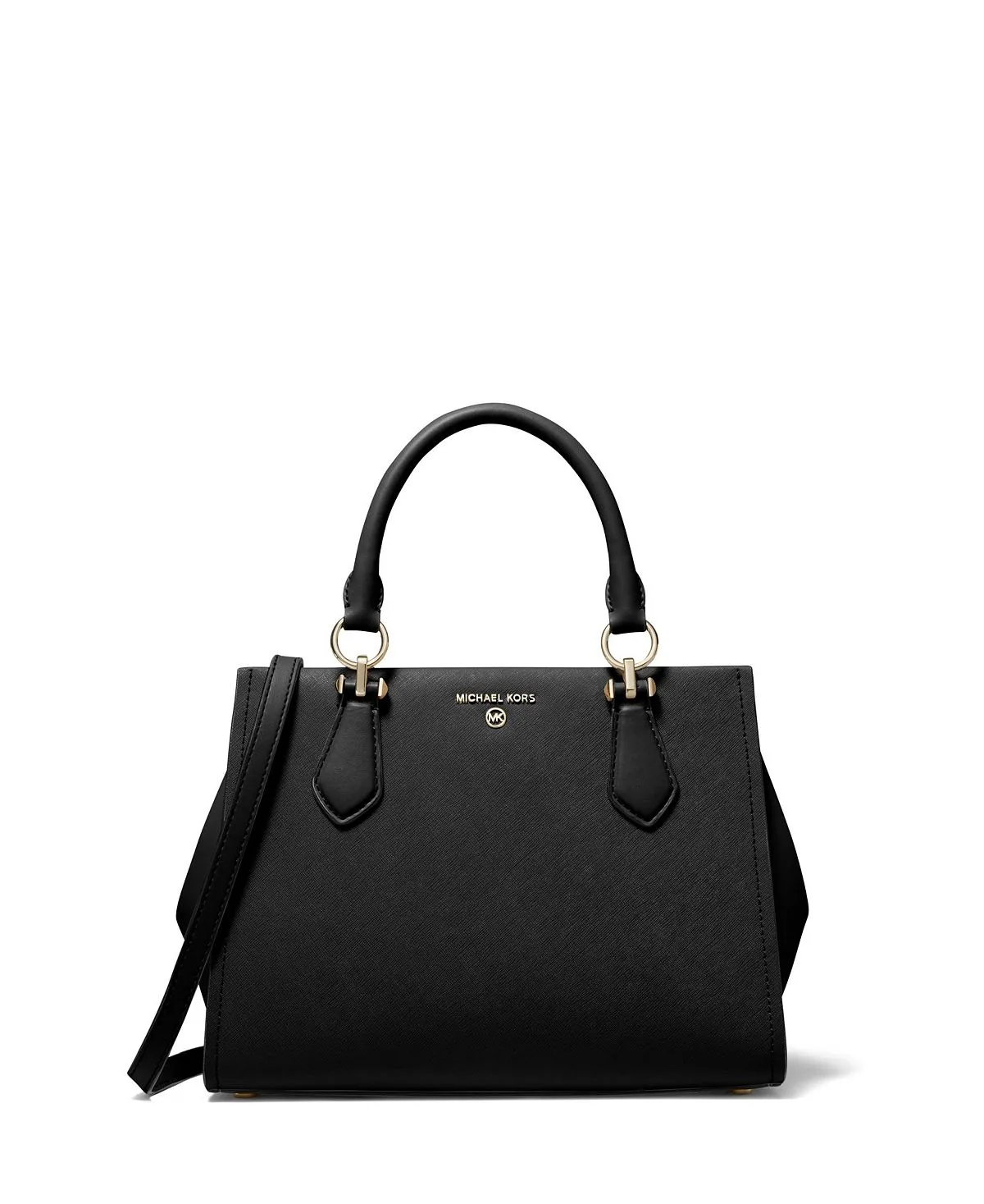 Michael Kors Marilyn Medium Leather Bag, Black