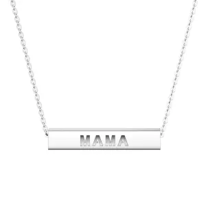 Minimalist "Amor Mama" Necklace