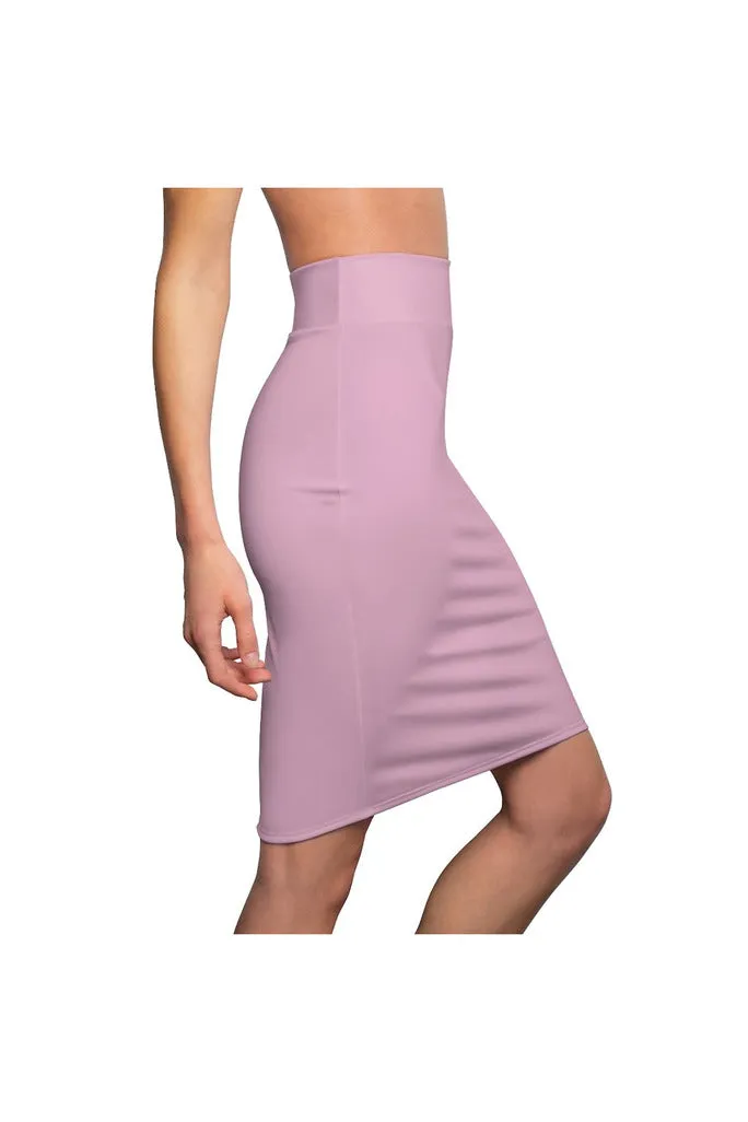 Pressed Rose Women's Pencil Skirt