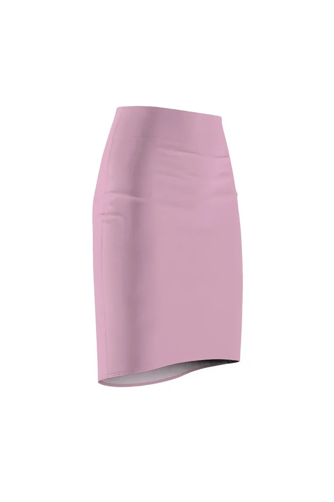 Pressed Rose Women's Pencil Skirt