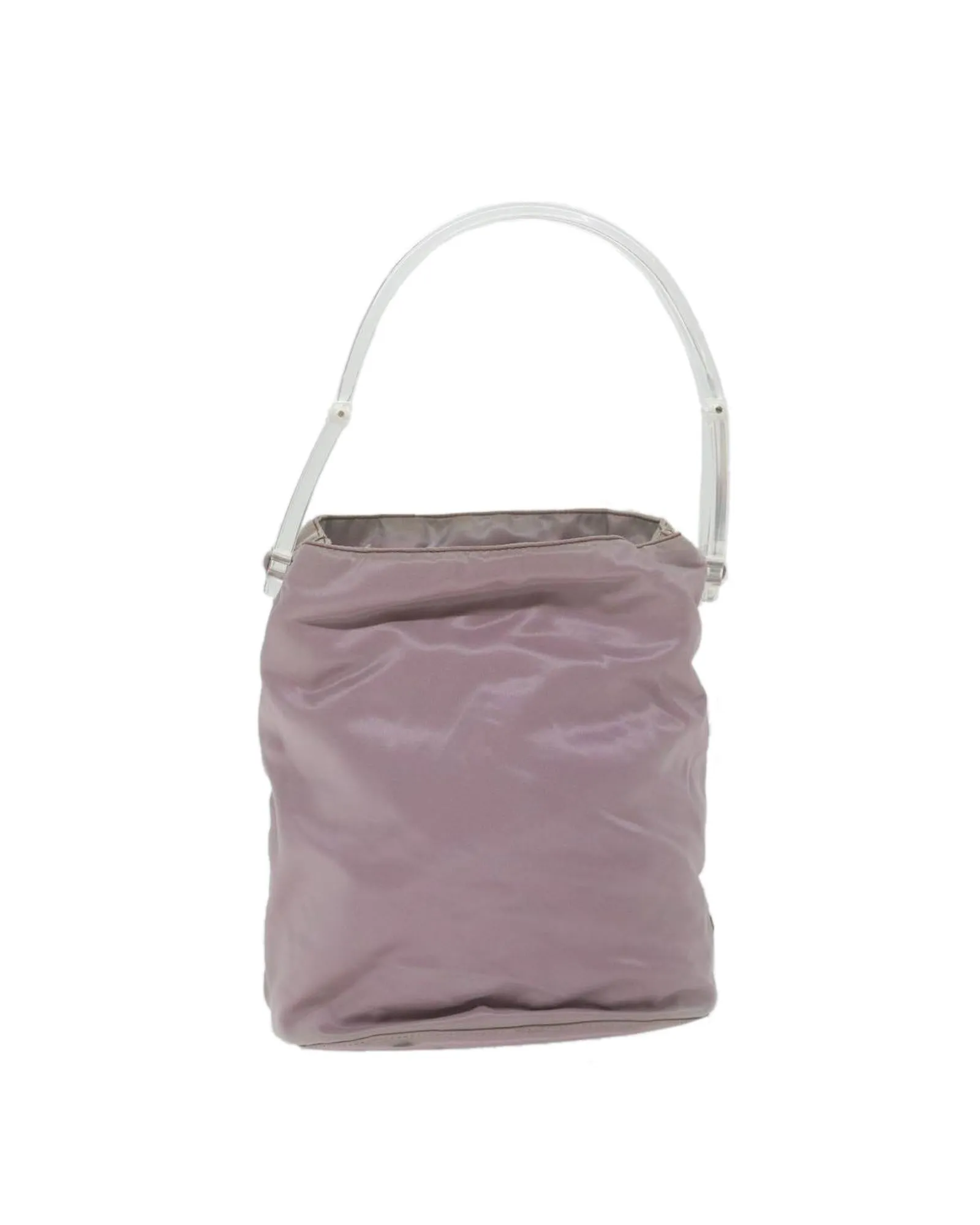 Purple Nylon Hand Bag