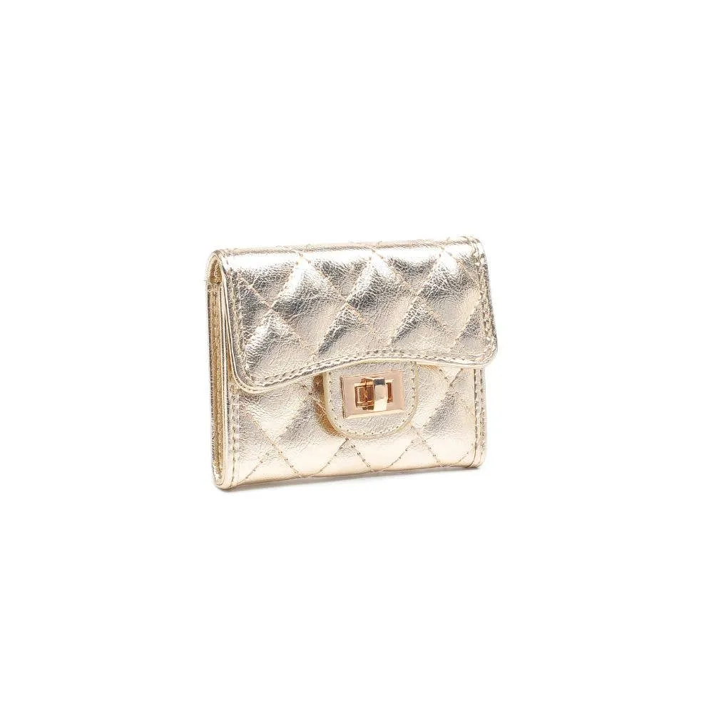 Shantel Wallet: Gold