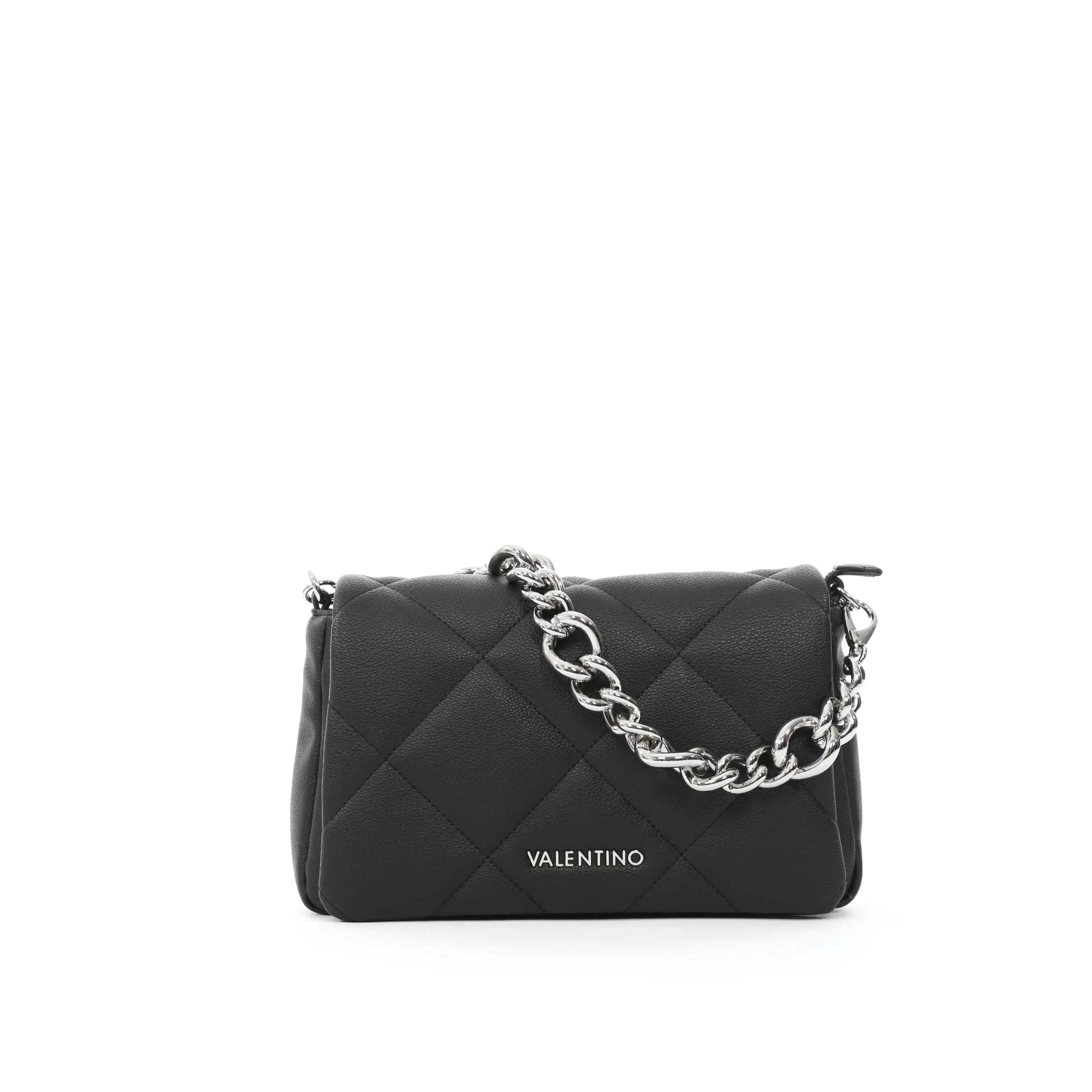 Valentino Bags Cold RE Ladies Shoulder Flap Bag in Black