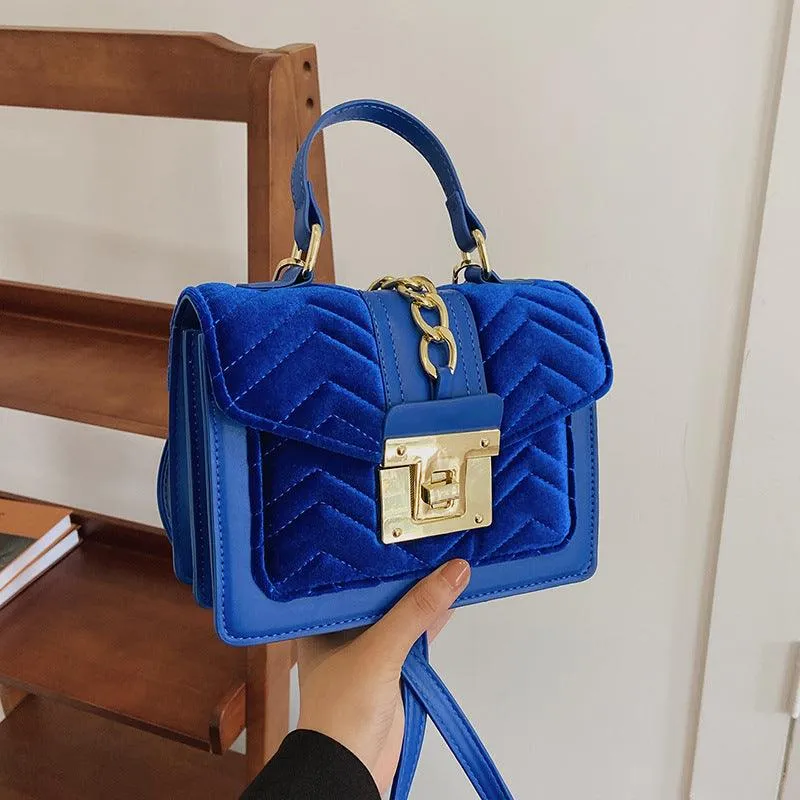 Velvet “It Girl” Handbag Unique Purse