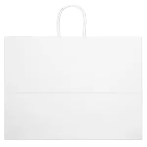 Wholesale Vogue-White Paper Bag - 9201