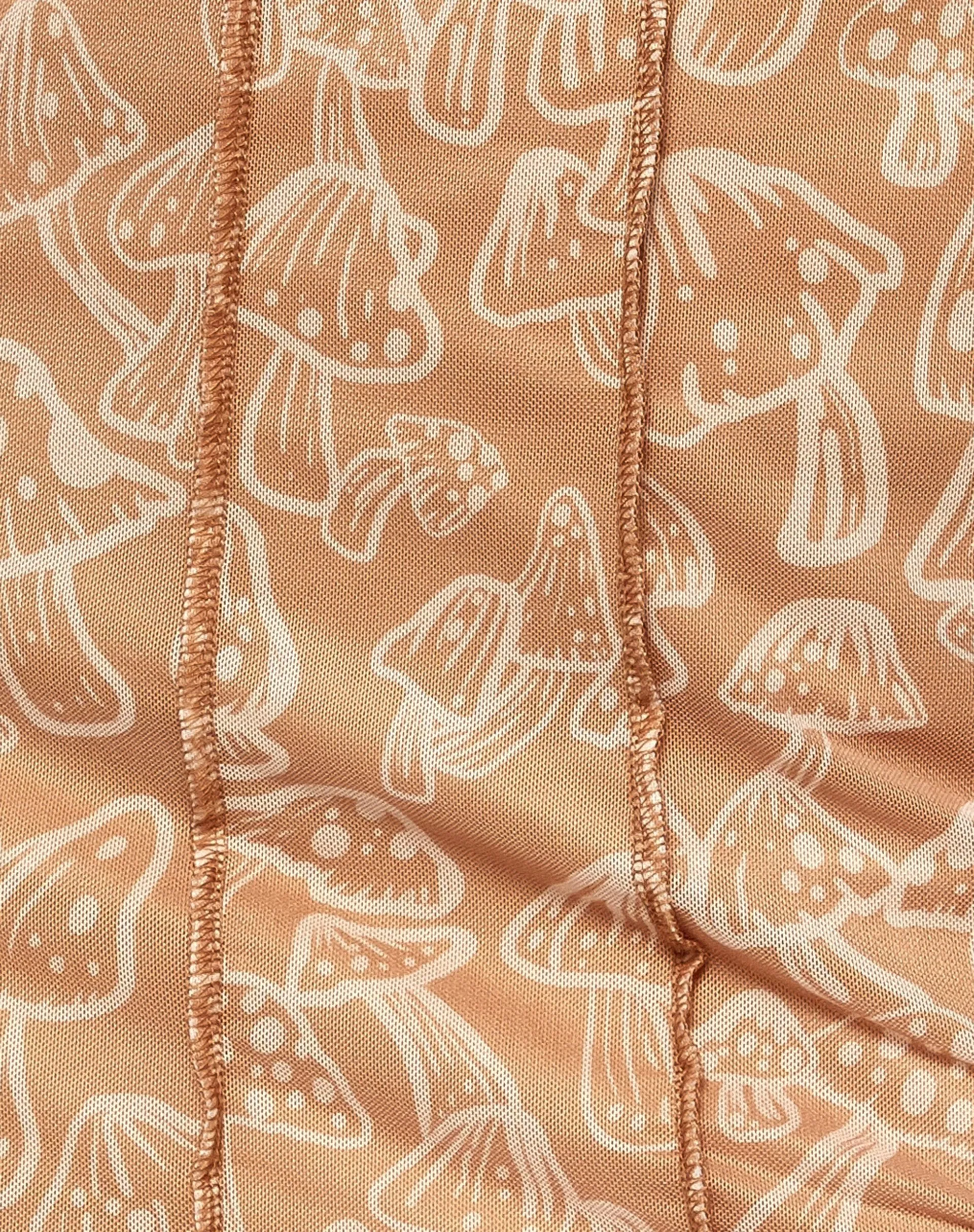 Xiao Mini Skirt in Tan Mushroom