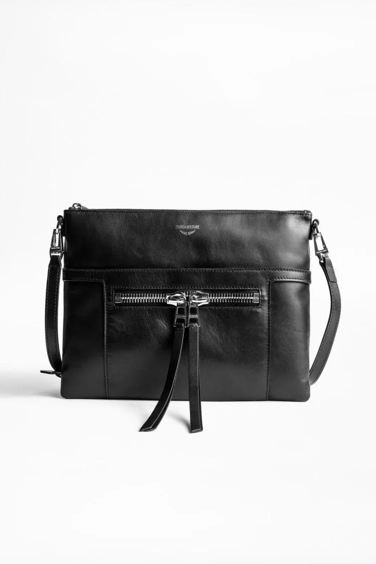 Zadig & Voltaire - Panglo Zip Clutch in Noir